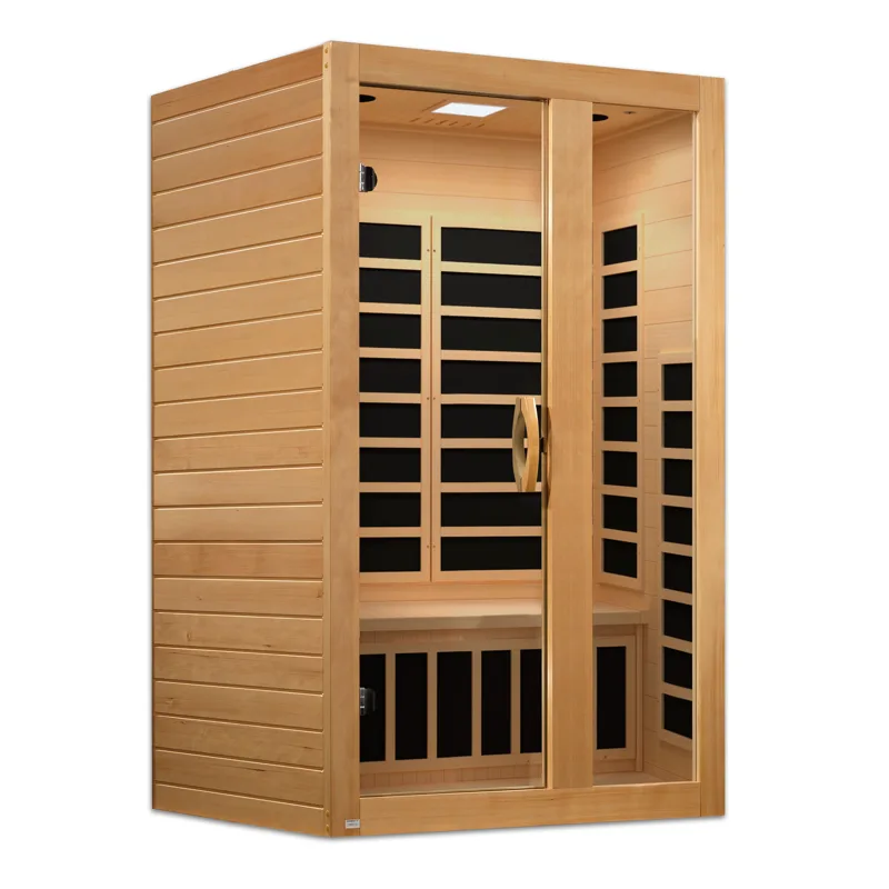 Manufacturer photo of the Dynamic Saunas Dynamic "Serena" 2 Person Ultra Low EMF FAR IR Sauna (DYN-6229-01 Elite)