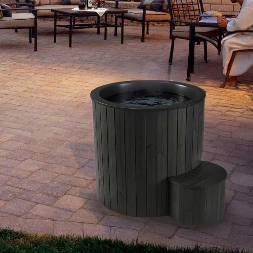 Manufacturer photo of the SaunaLife Soak-Series Model S1 (Black)